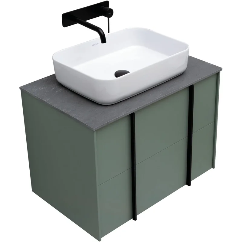 Тумба под раковину Allen Brau Reality 70 1.32004.CGM олива матовый