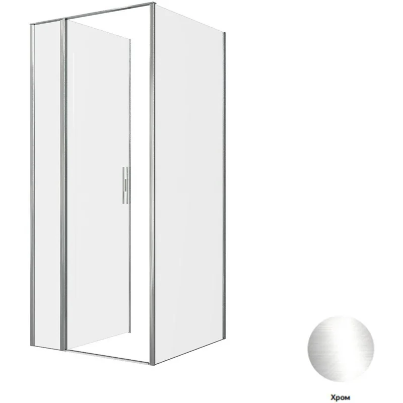 Душевой уголок Allen Brau Priority 90x90 3.31025.00 + 3.31043.00 хром