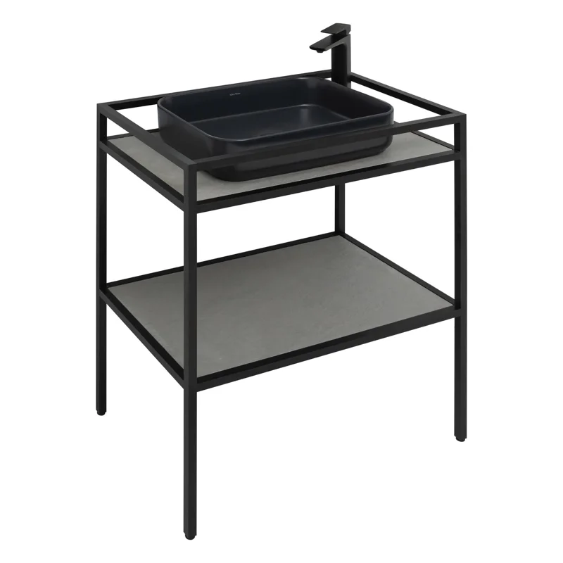 Консоль под раковину Allen Brau Liberty 75 1.33002.BB черный браш