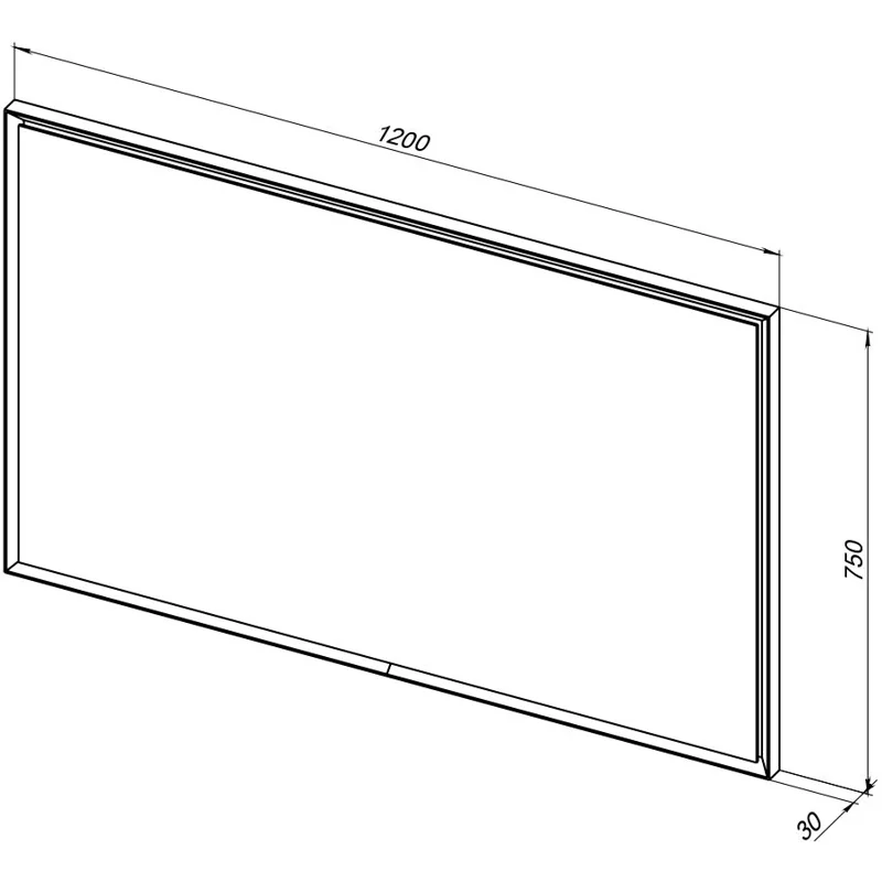 Зеркало Allen Brau Activity 120 1.340030.PWM папирус матовый