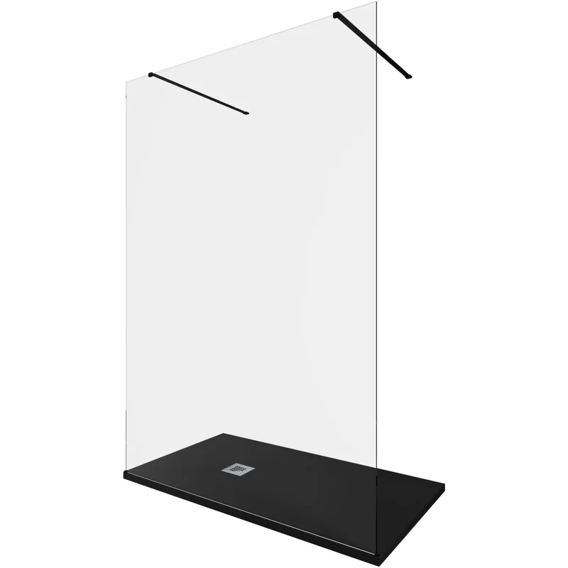 Душевая перегородка Allen Brau Infinity 2 140 3.21051.BBA черный браш