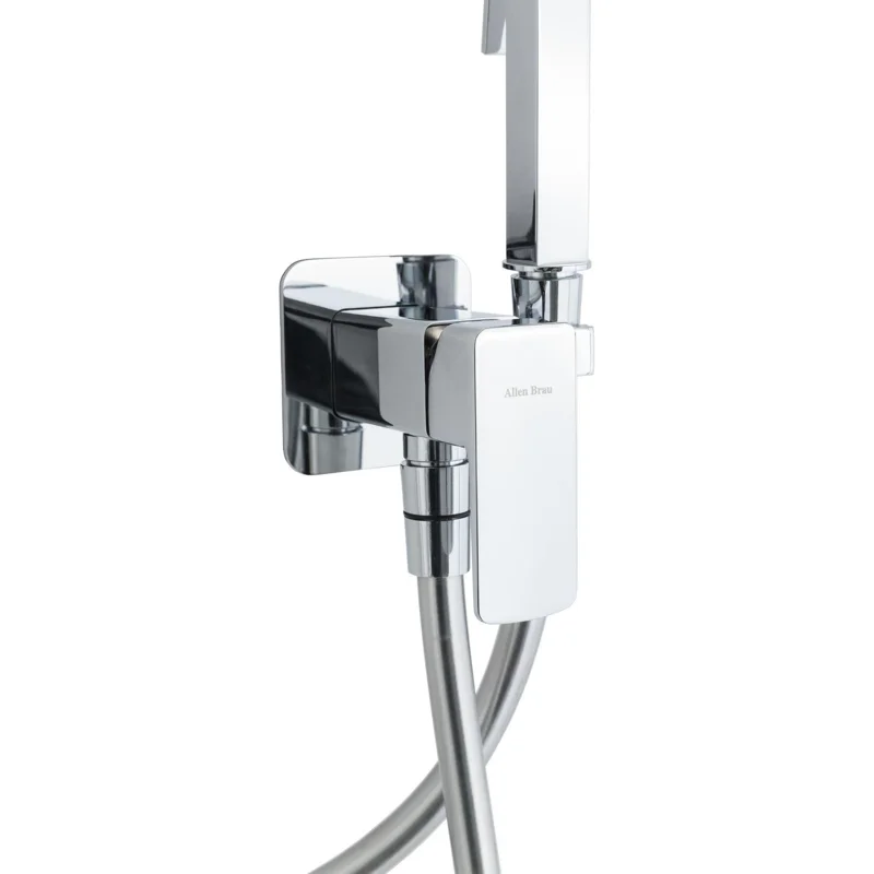 Смеситель с гигиеническим душем Allen Brau Infinity 5.21005-00 (с внутренней частью) хром