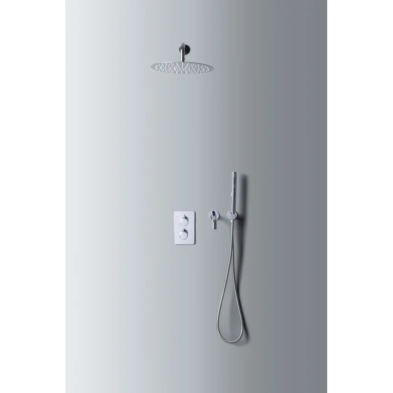 Душевой комплект Allen Brau Priority 5.31014-00 (с внутренней частью, 3 выхода) хром