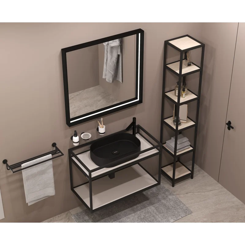 Зеркало Allen Brau Liberty 90 1.330015.BB черный браш