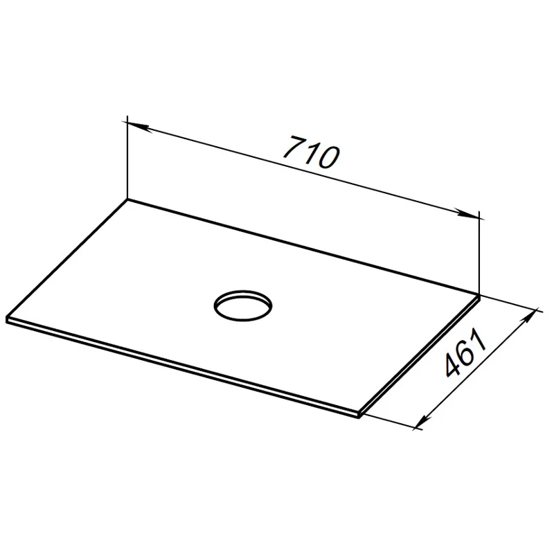 Столешница Allen Brau Reality 70 1.32022.M мрамор