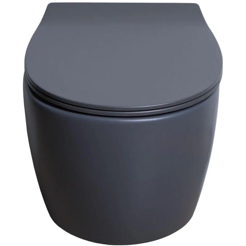 Чаша подвесного унитаза Allen Brau Fantasy 4.11004.AN антрацит