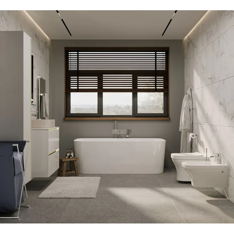 Тумба под раковину Allen Brau Activity 100 1.34014.WM белый матовый/олива браш