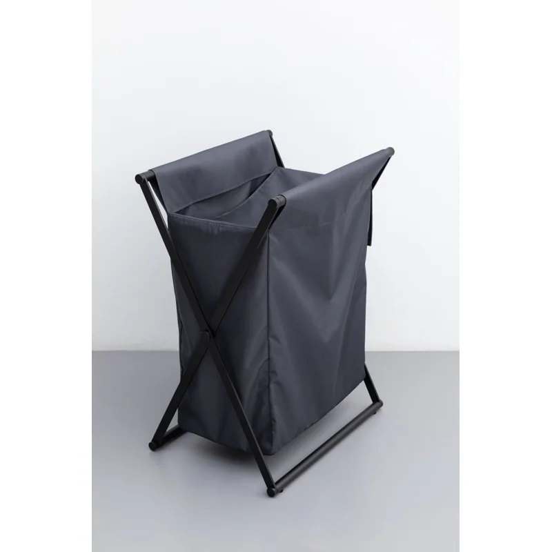 Корзина для белья Allen Brau Priority черный/серый