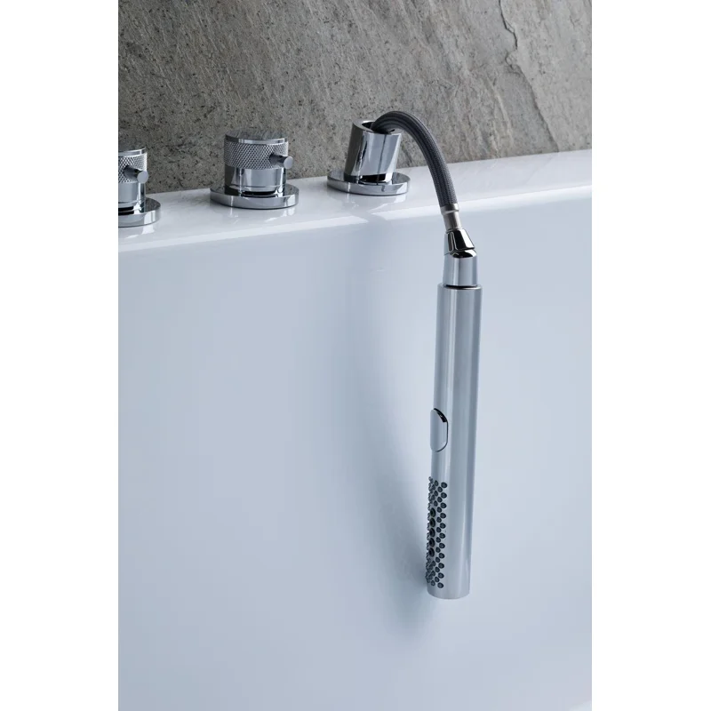 Смеситель на борт ванны Allen Brau Priority 5.31007-00 (с внутренней частью) хром