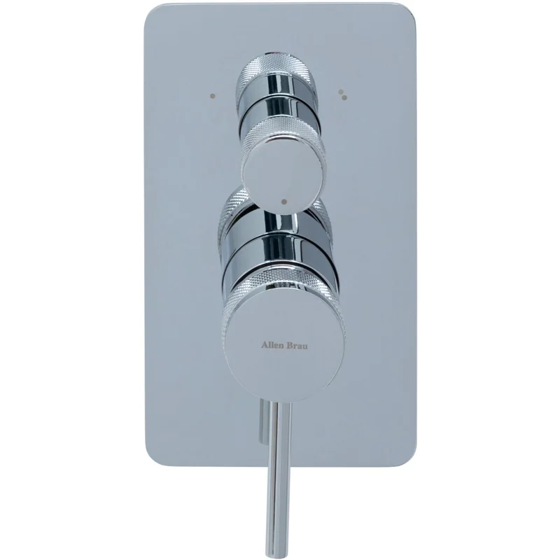 Смеситель для ванны Allen Brau Priority 5.31A11-00 (с внутренней частью, 3 выхода) хром