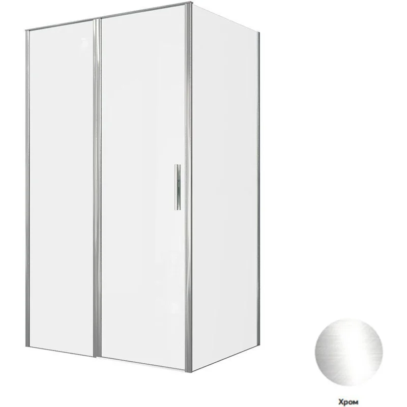 Душевой уголок Allen Brau Priority 120x90 3.31031.00 + 3.31043.00 хром