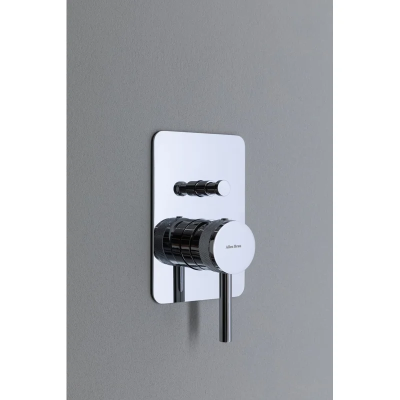 Смеситель для душа Allen Brau Priority X2 5.31011-00 (с внутренней частью, 2 выхода) хром