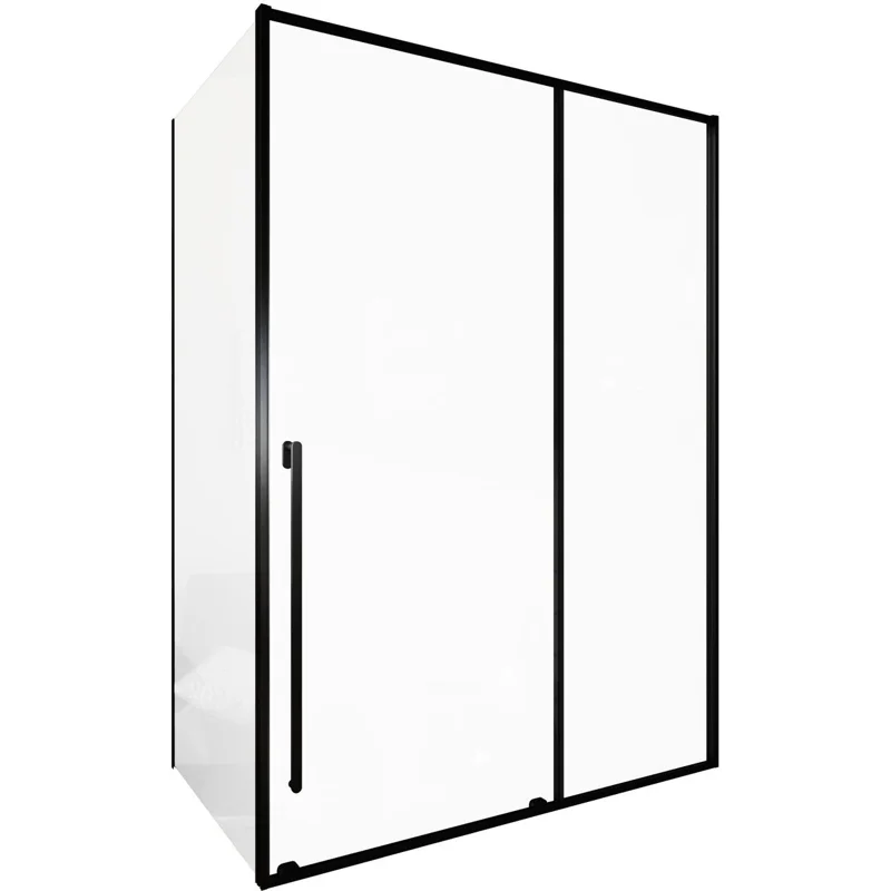 Душевой уголок Allen Brau Fantasy 150x80 3.11009.31 + 3.11012.31 черный матовый Душевой уголок Allen Brau Fantasy 150x80 3.11009.31 + 3.11012.31 черный матовый