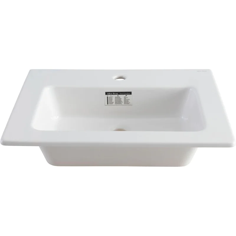 Раковина Allen Brau Fantasy 62 4.11023.20 белый глянец