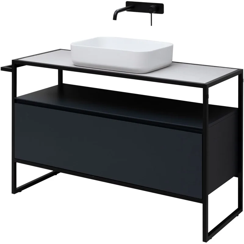 Тумба под раковину Allen Brau Priority 120 1.31004.AM антрацит матовый