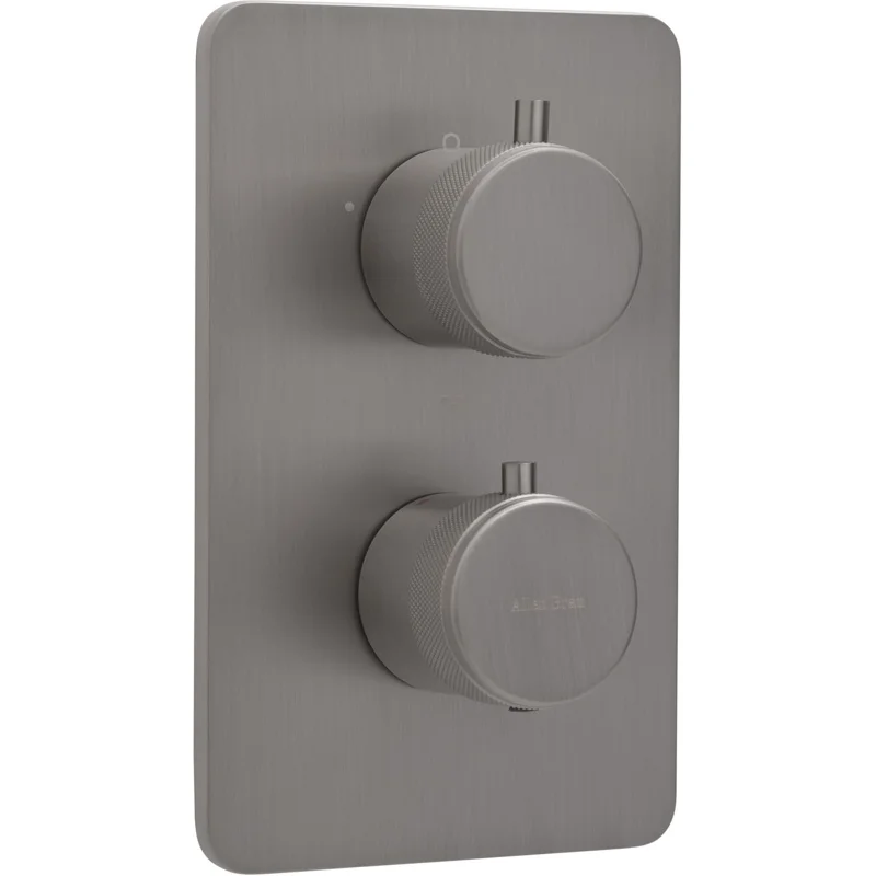 Душевой комплект Allen Brau Priority 5.31014-BN (с внутренней частью, 3 выхода) никель браш