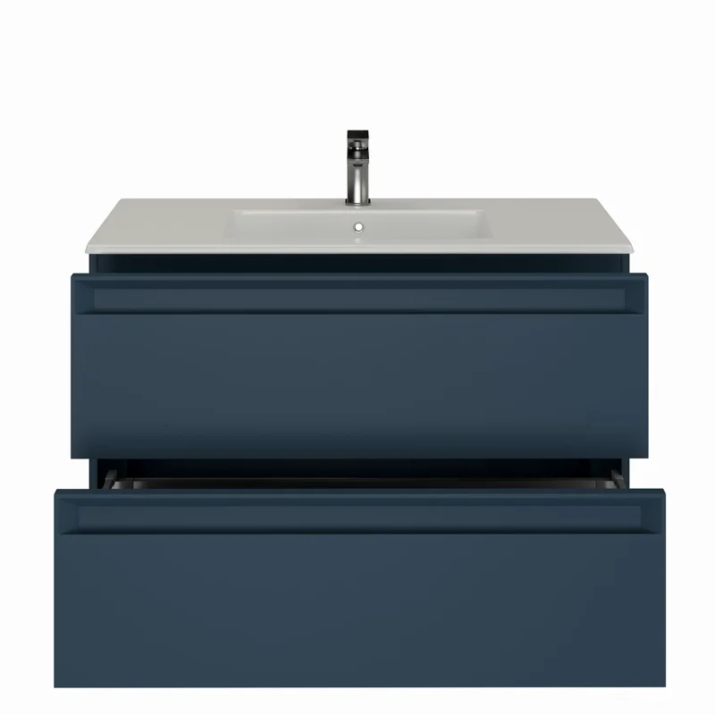 Тумба под раковину Allen Brau Eclipse 80 1.E1002.BGM 2.0 синий матовый