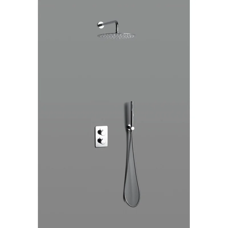 Душевой комплект Allen Brau Priority 5.31013-00 (с внутренней частью, 2 выхода) хром