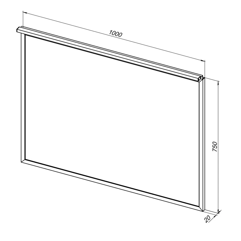 Зеркало Allen Brau Priority 100 1.31017.BB черный браш