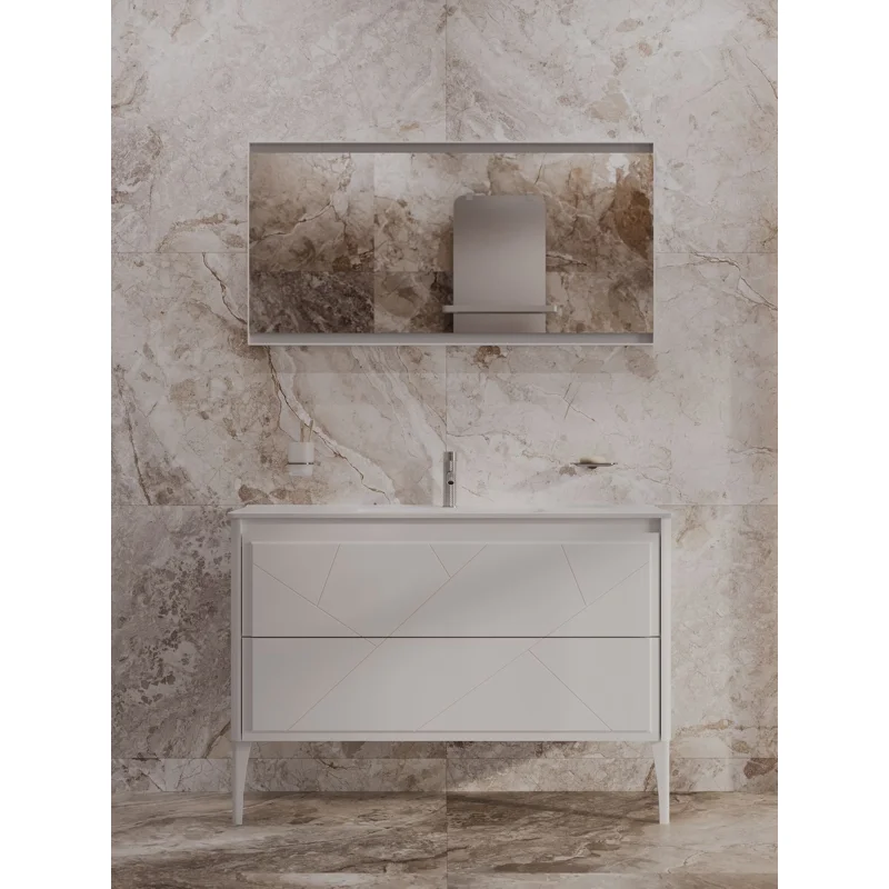 Тумба под раковину Allen Brau Paris 120 1.360003.CGM олива матовый