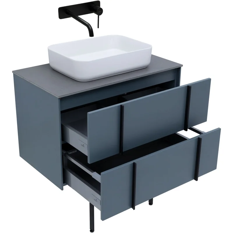 Тумба под раковину Allen Brau Reality 80 1.32005.BGM синий матовый