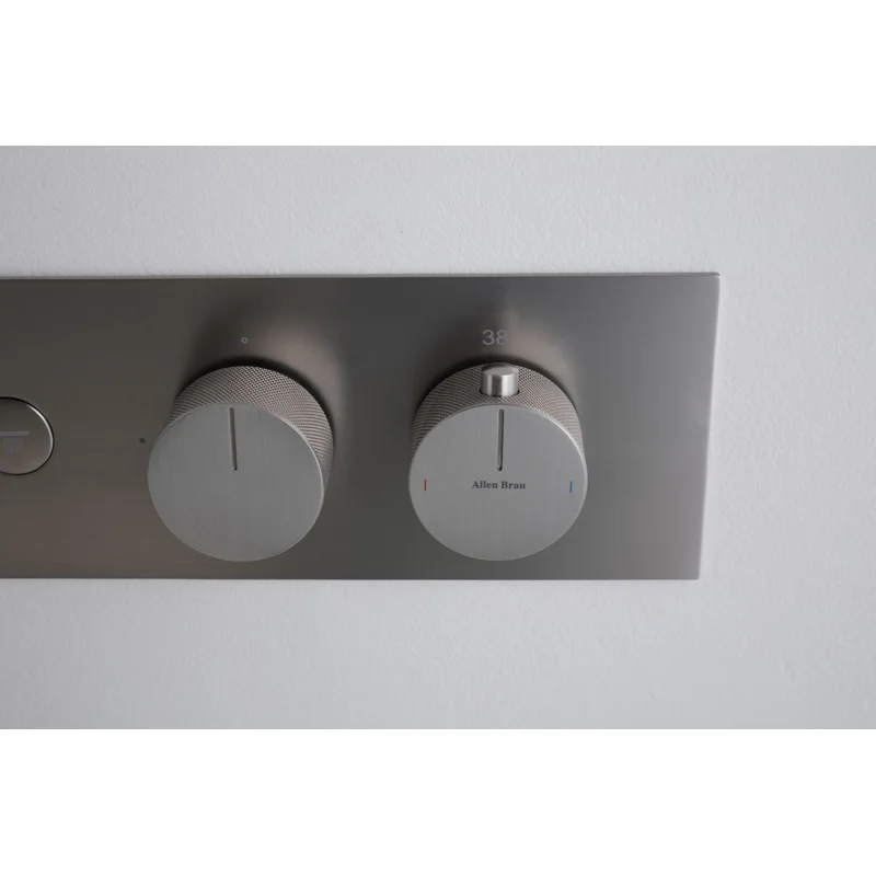 Смеситель для душа Allen Brau Liberty 5.33003-BN (с внутренней частью, 3 выхода) никель браш