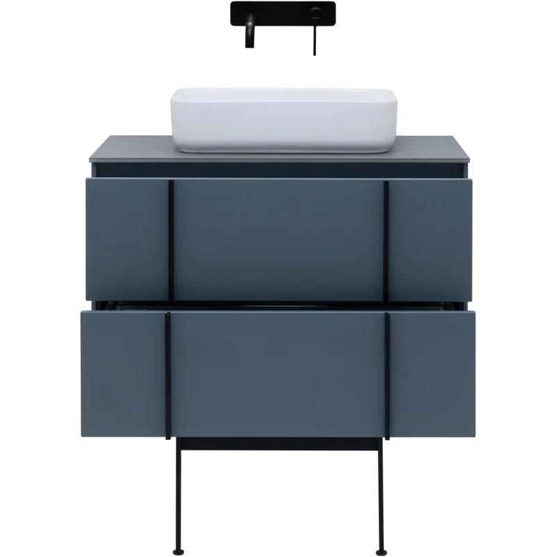 Тумба под раковину Allen Brau Reality 80 1.32005.BGM синий матовый