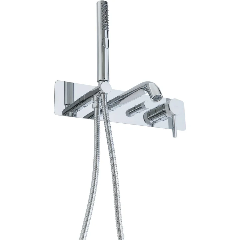 Смеситель для ванны с душем Allen Brau Priority 5.31006-00 (с внутренней частью) хром