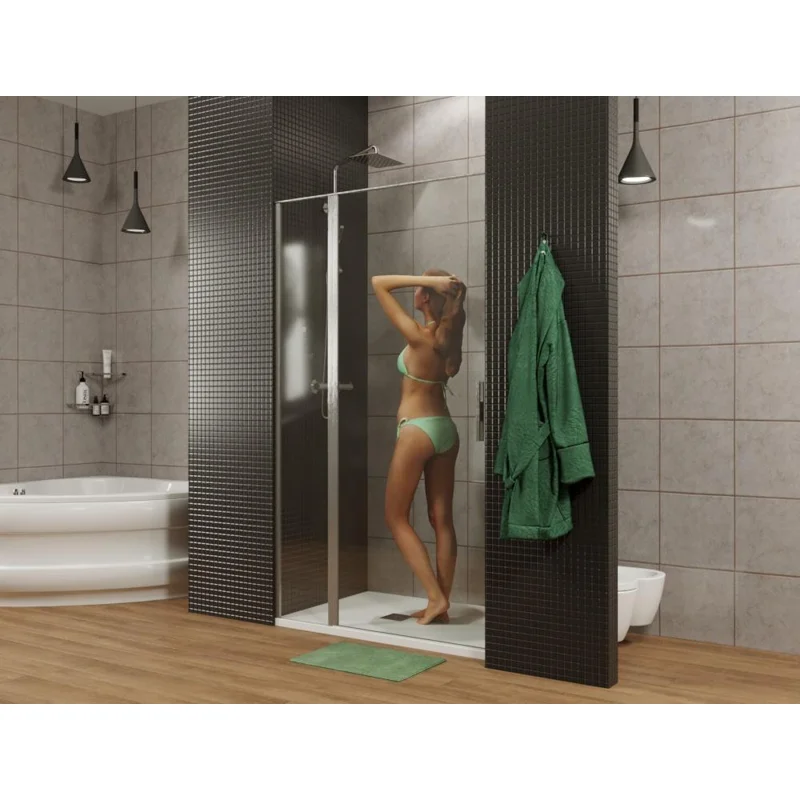 Душевая дверь Allen Brau Priority 140 3.31012.BBA черный браш