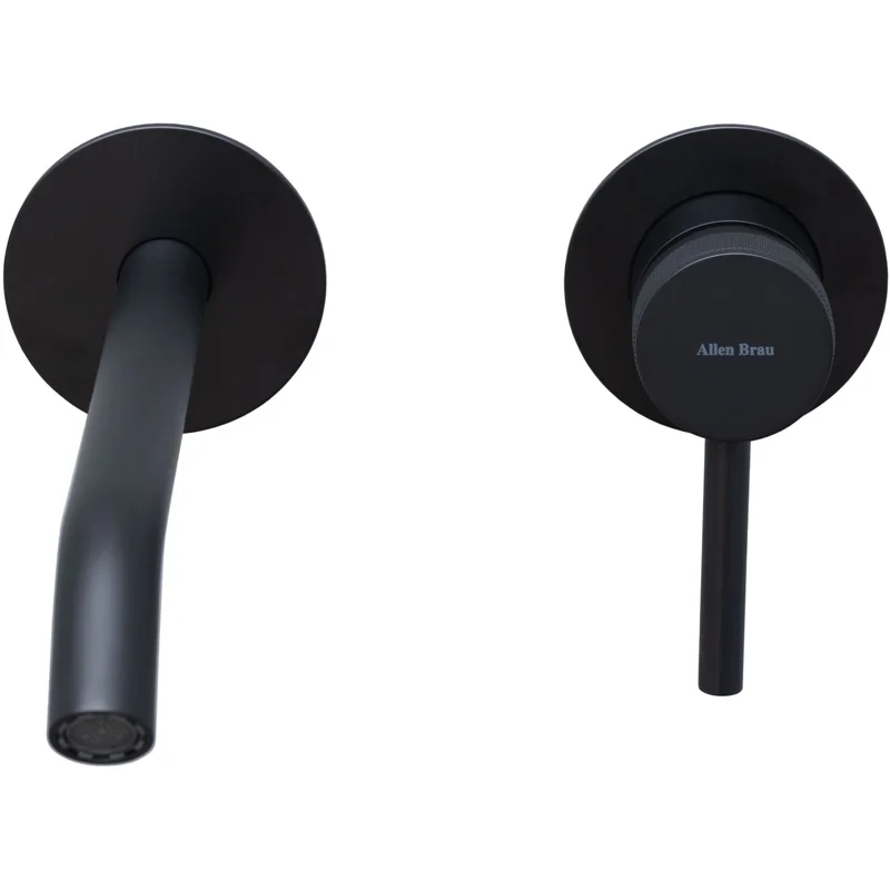 Смеситель для раковины Allen Brau Priority 5.31A03-31 (с внутренней частью) черный матовый