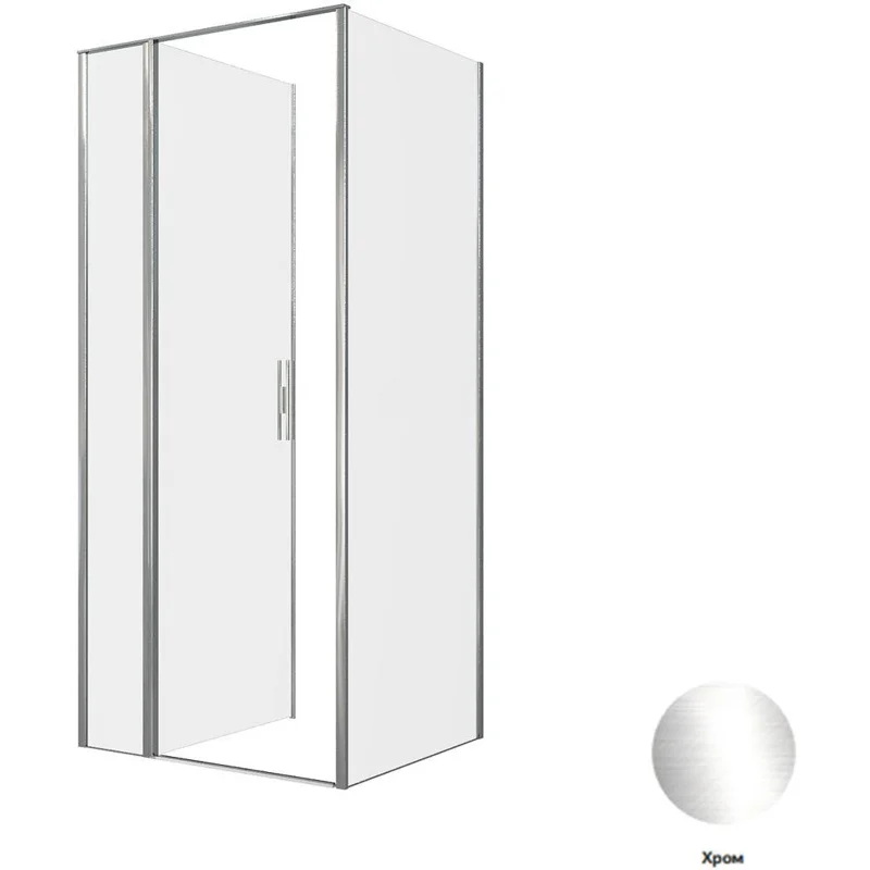 Душевой уголок Allen Brau Priority 90x80 3.31025.00 + 3.31040.00 хром