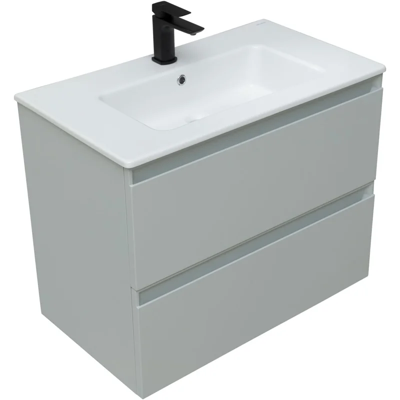 Тумба под раковину Allen Brau Eclipse 80 1.E1002.PWM папирус матовый