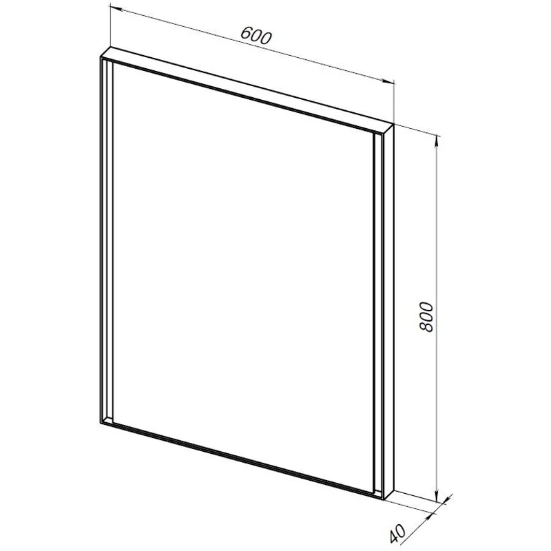 Зеркало Allen Brau Infinity 60 1.21018.BL черный