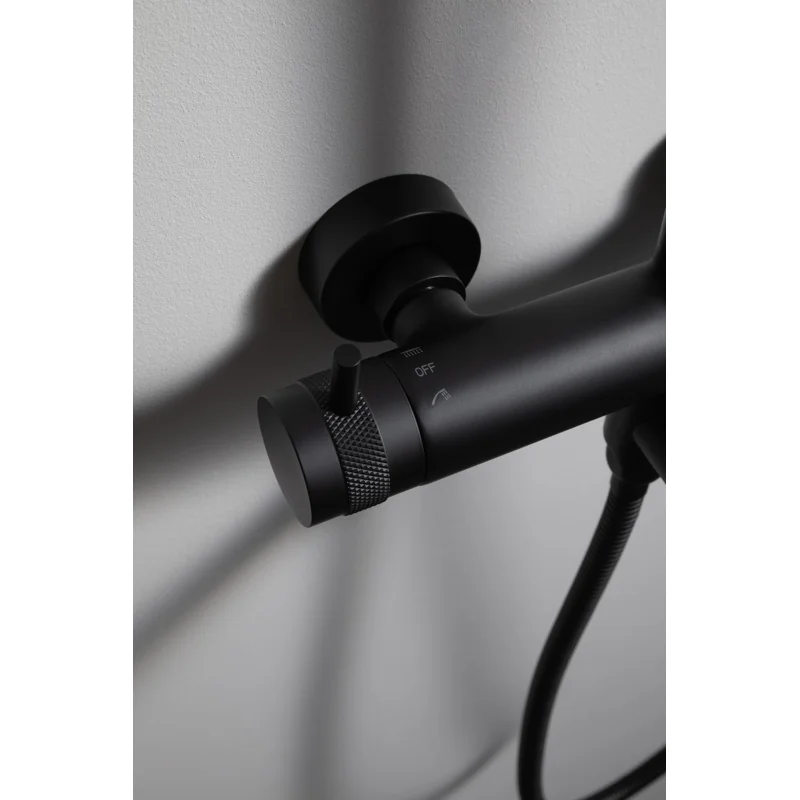 Душевая стойка Allen Brau Priority 5.31A10-31 черный матовый