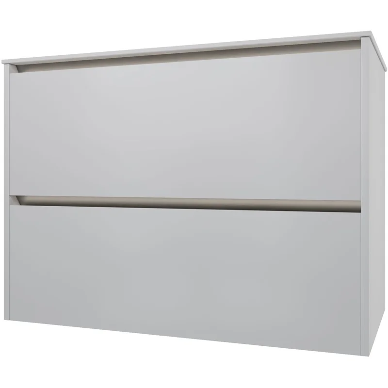 Тумба под раковину Allen Brau Activity 90 1.34013.WM белый матовый/олива браш