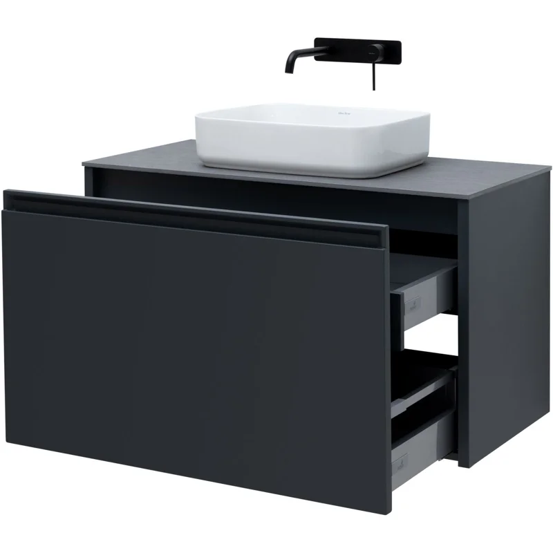 Тумба под раковину Allen Brau Fantasy 100 1.11004.AM антрацит матовый