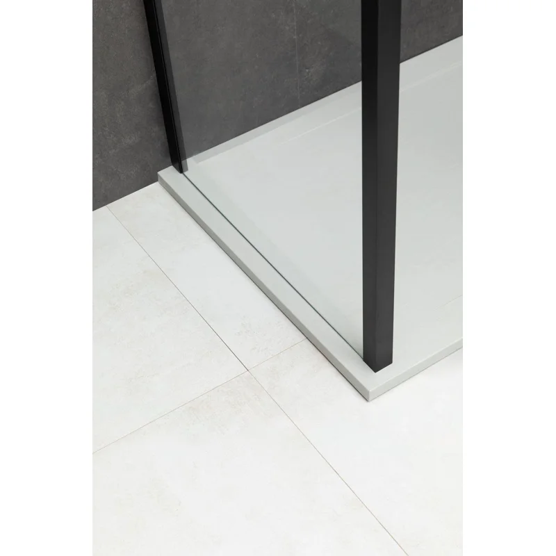 Душевой уголок Allen Brau Priority 140x80 3.31012.BBA + 3.31015.BBA черный браш