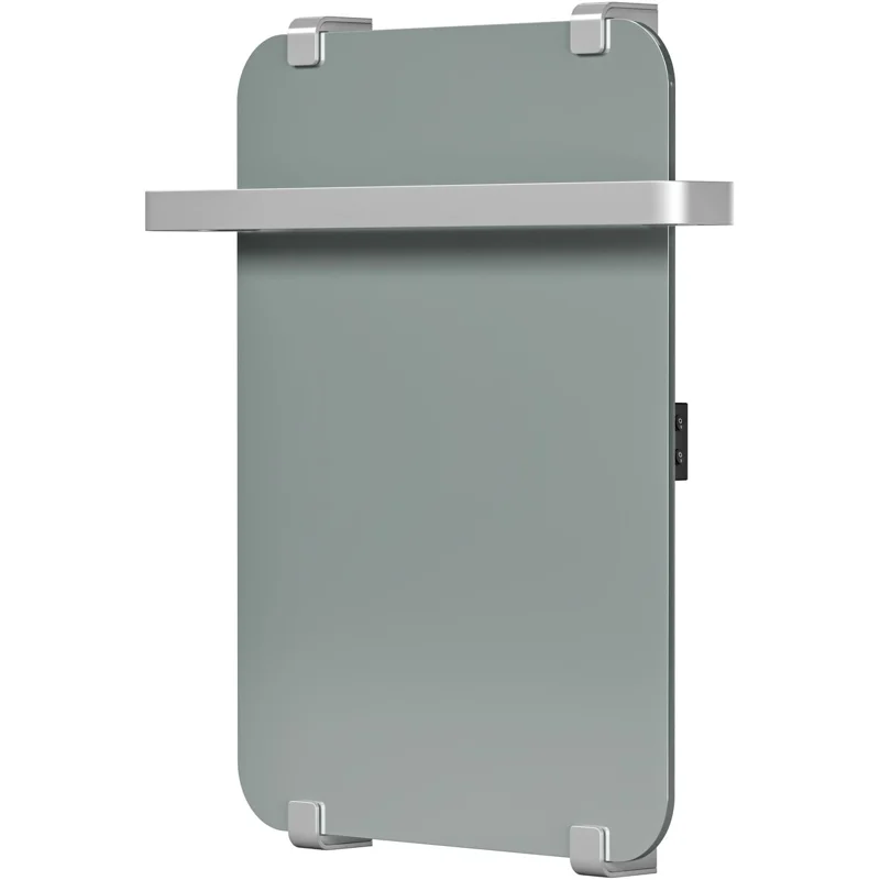 Полотенцесушитель электрический Allen Brau Infinity 60x44 с рейлингом 2.0 и креплением, черный матовый Полотенцесушитель электрический Allen Brau Infinity 60x44 с рейлингом 2.0 и креплением, черный матовый
