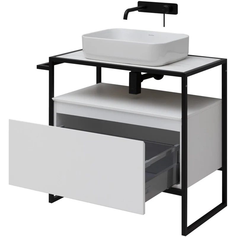 Тумба под раковину Allen Brau Priority 80 1.31002.WM белый матовый