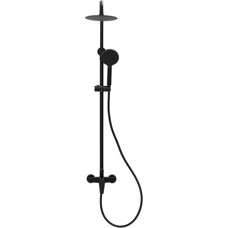 Душевая стойка Allen Brau Eclipse 5.E1006-31 черный матовый