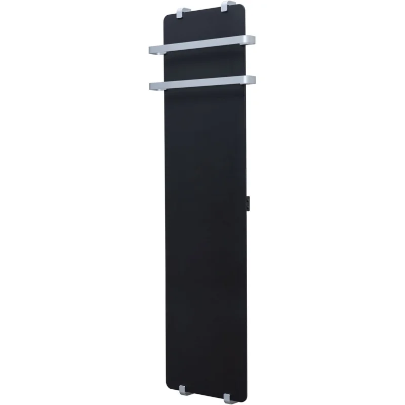 Полотенцесушитель электрический Allen Brau Infinity 140x44 с рейлингом 2.0 и креплением, серебро браш Полотенцесушитель электрический Allen Brau Infinity 140x44 с рейлингом 2.0 и креплением, серебро браш