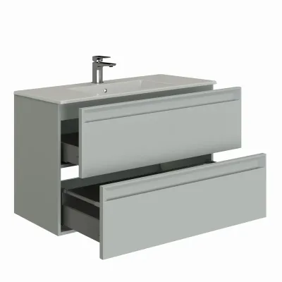 Тумба под раковину Allen Brau Eclipse 100 1.E1003.PW...