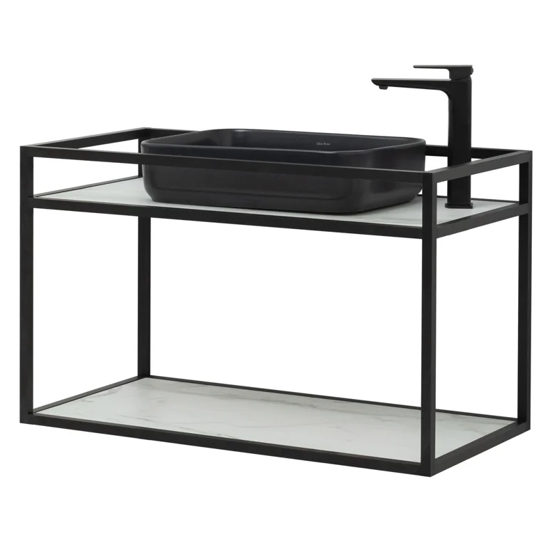 Консоль под раковину Allen Brau Liberty 90 1.33003.BB черный браш