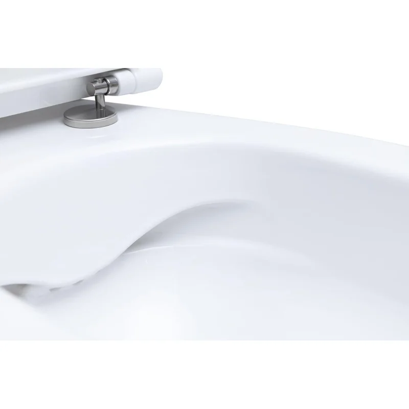 Чаша приставного унитаза Allen Brau Fantasy 4.11007.20 белый глянец