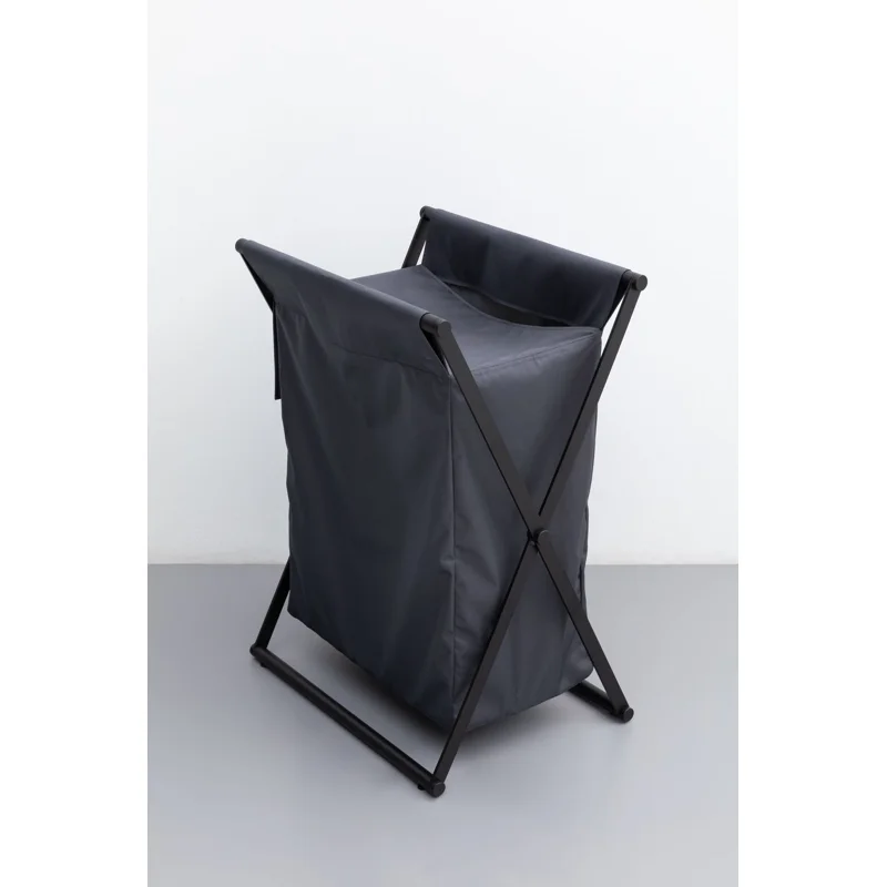 Корзина для белья Allen Brau Priority черный/серый