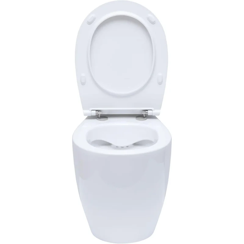 Чаша приставного унитаза Allen Brau Fantasy 4.11007.20 белый глянец