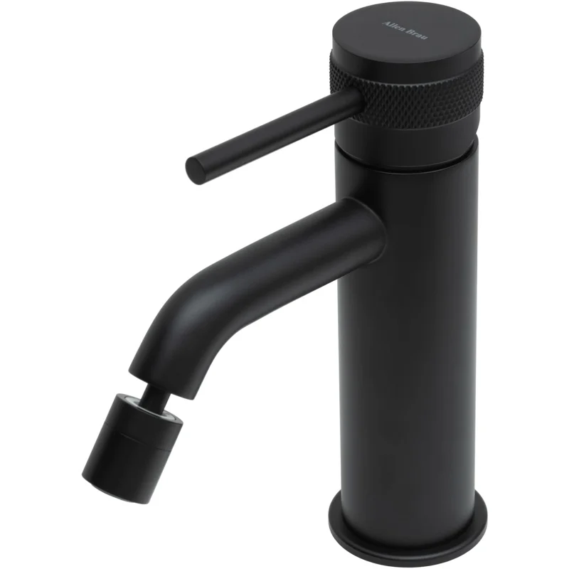 Смеситель для биде Allen Brau Priority 5.31A04-31 (с донным клапаном) черный матовый