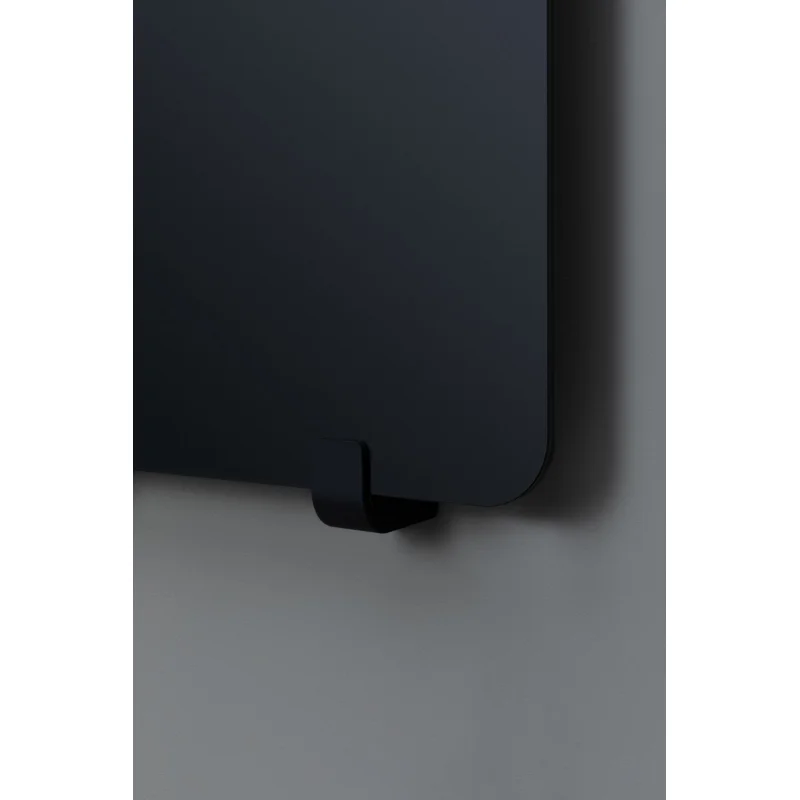 Полотенцесушитель электрический Allen Brau Infinity 120x44 с рейлингом 2.0 и креплением, черный матовый