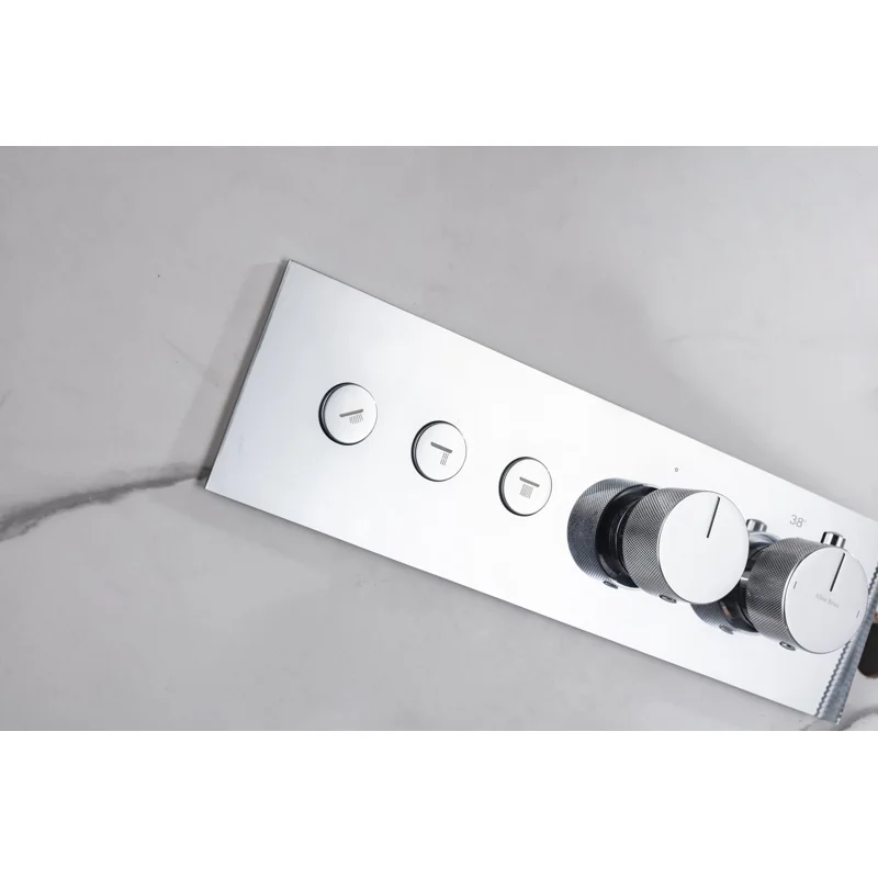 Смеситель для душа Allen Brau Liberty 5.33003-00 (с внутренней частью, 3 выхода) хром