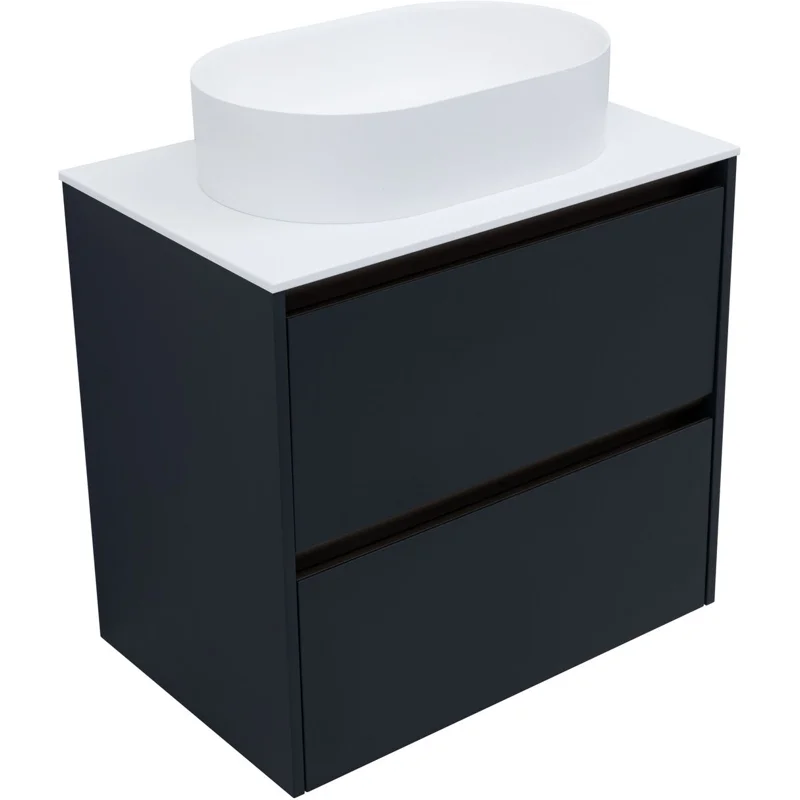 Тумба под раковину Allen Brau Activity 70 1.34011.AM антрацит матовый/олива браш